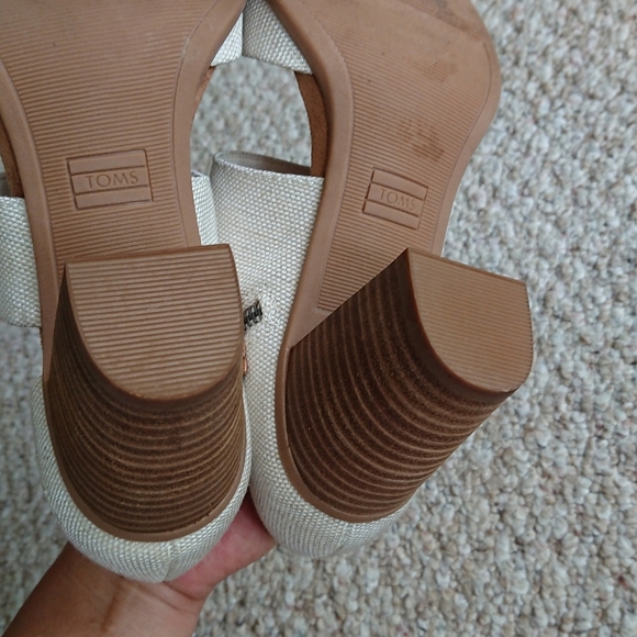 TOMS Milan Closed Toe Heel size 7.5 - Picture 13 of 15